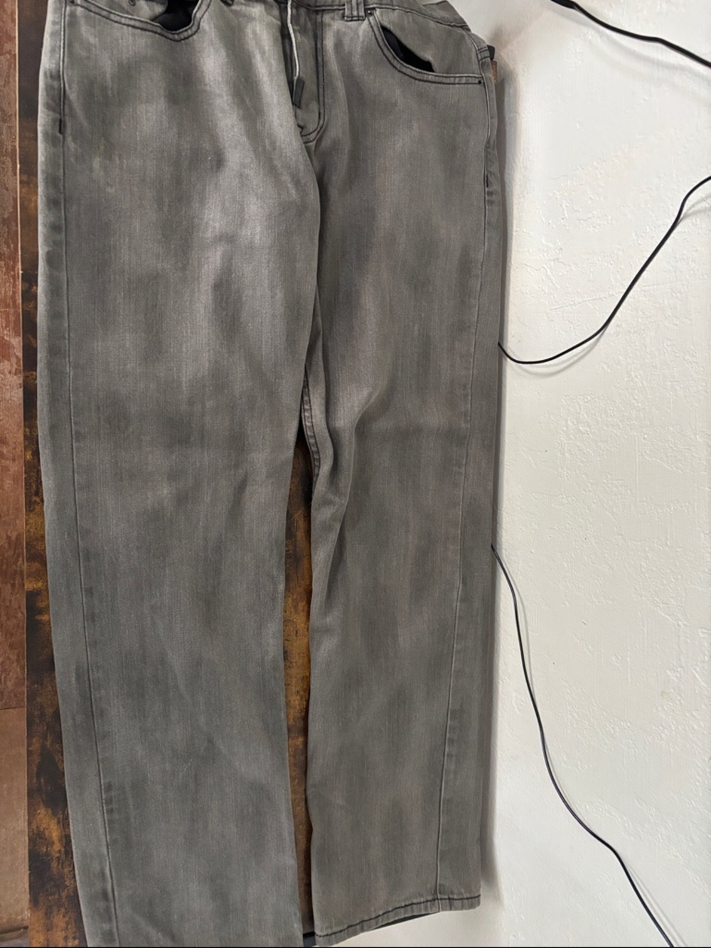 Lrg Men's Grey Straight Jeans